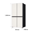 LG 디오스 AI 오브제컬렉션 STEM 베이직 냉장고 Fit & Max 635L 1등급