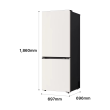 LG 모던엣지 AI 오브제컬렉션 Fit & Max 412L 1등급