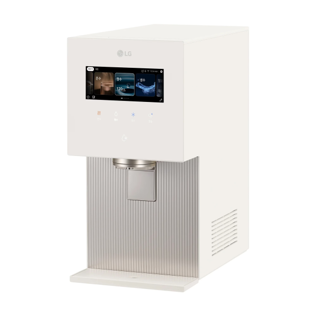 LG 퓨리케어 AI 오브제컬렉션 냉동얼음정수기 WD724RE (음성인식/맞춤 출수, 냉온정, 얼음, 카밍 베이지)